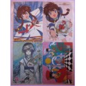 CLAMP SET 4 Shitajiki Gadget Anime Tokyo Babylon Gate 7 Angelic Layer